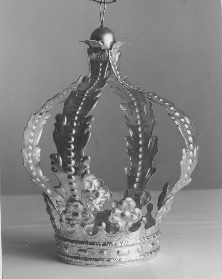 Corona da statua