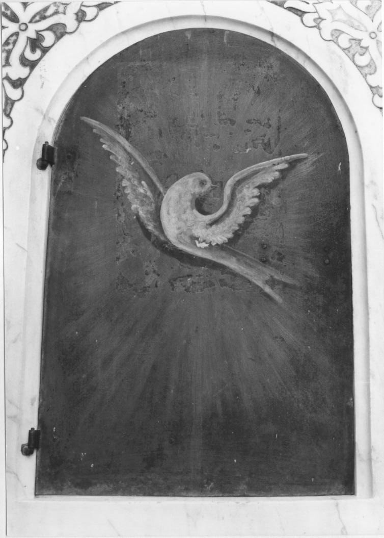 Colomba dello spirito santo (sportello)