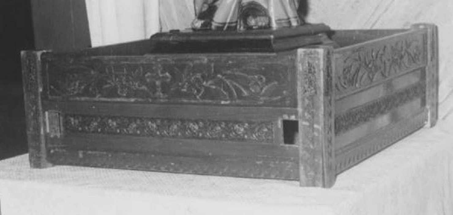 Maria vergine bambina e sant'anna (base processionale)