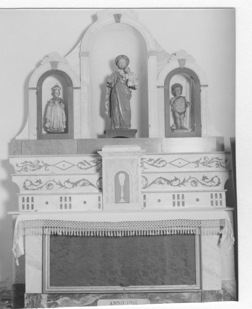 Altare di san giuseppe, altare
