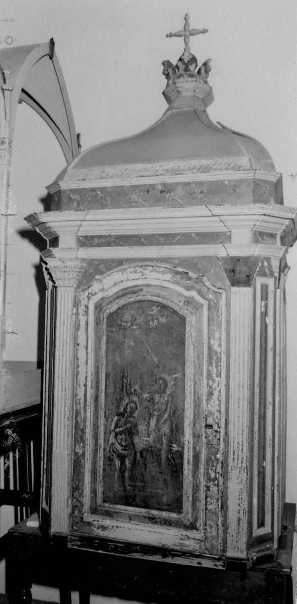 Fonte battesimale, elemento d'insieme