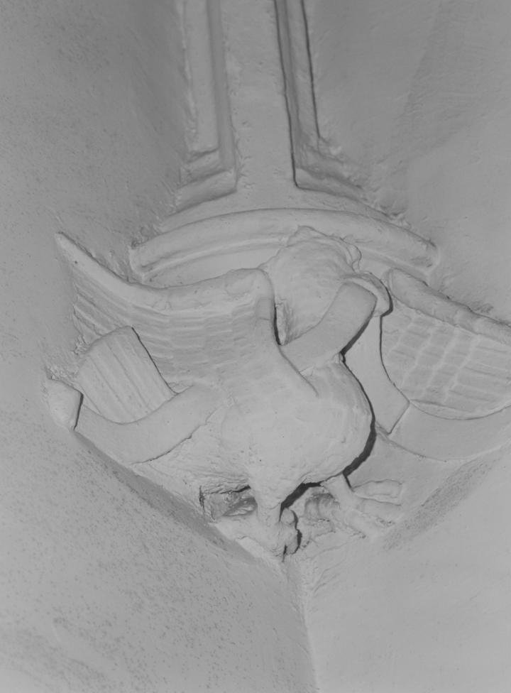 Simbolo di san giovanni evangelista: aquila (peduccio - figurato)
