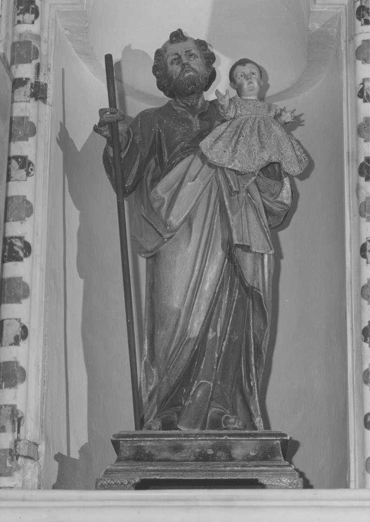 San giuseppe e gesù bambino (statua)