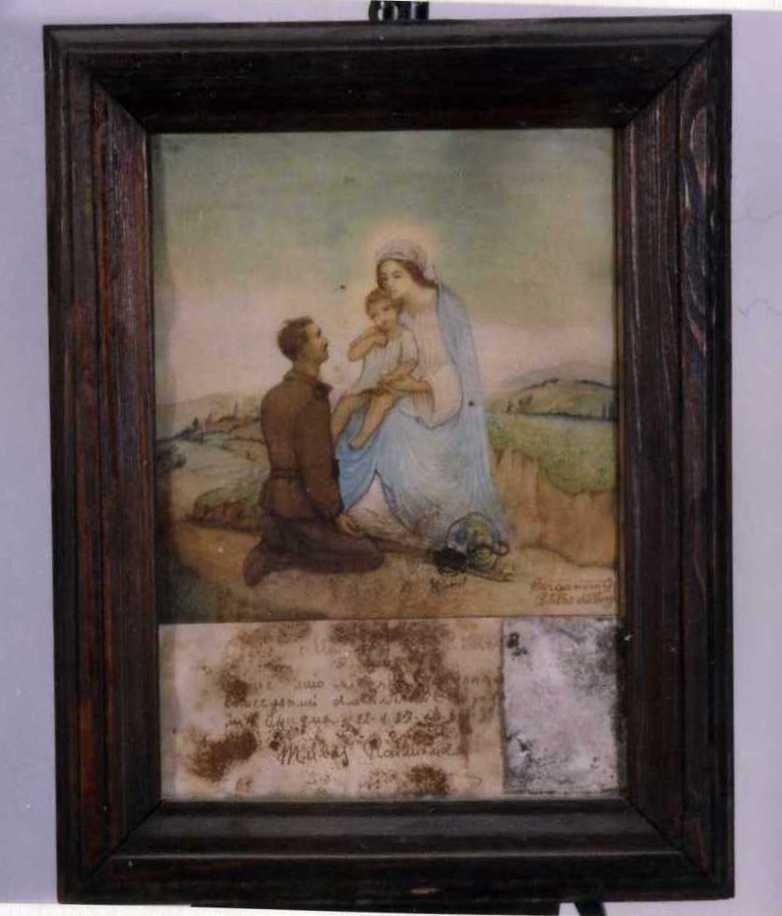 Figura maschile che prega (ex voto)