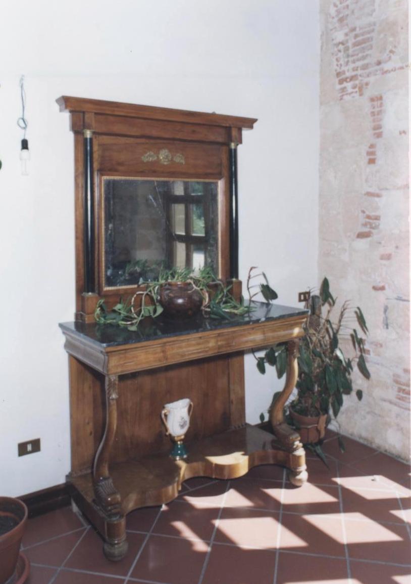 Console con specchiera