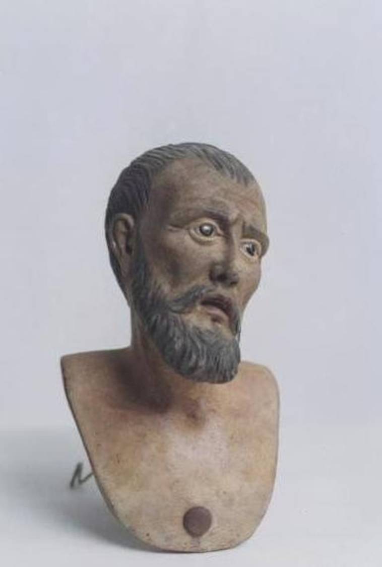 Testa d'uomo con barba (statua)