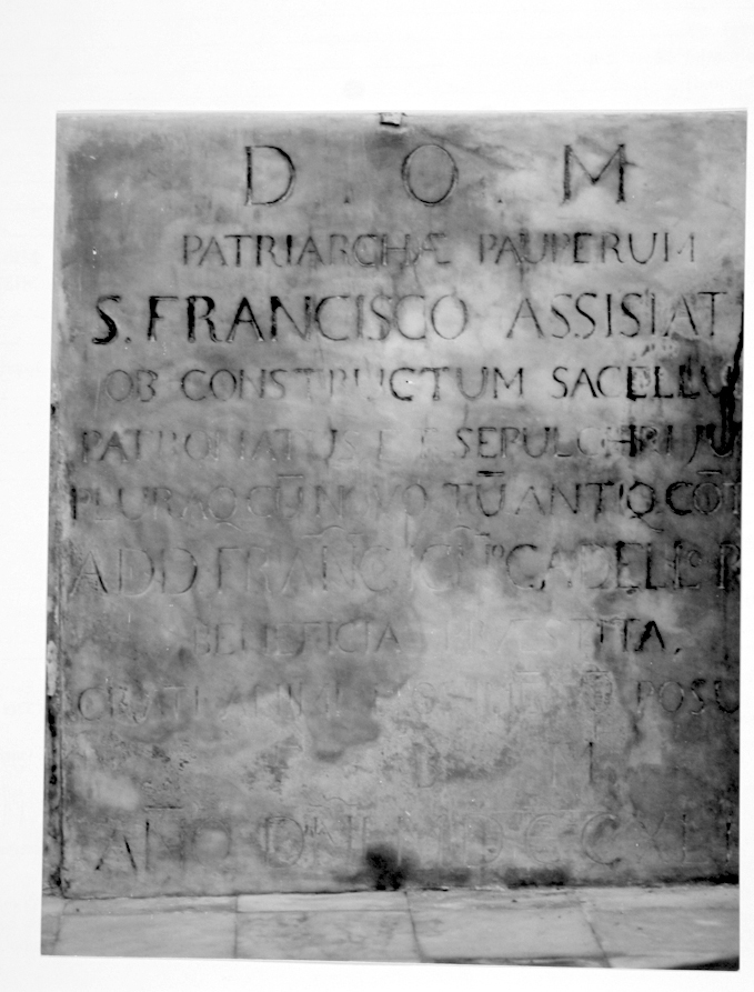 Lapide commemorativa