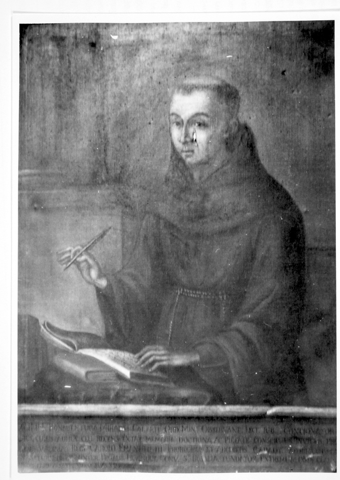 Beato pacifico da ceredano, dipinto