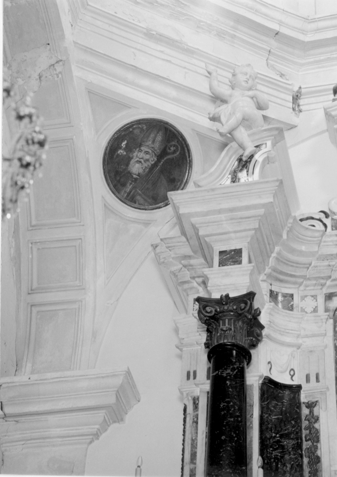 Santo martire (sant'eusebio ?), dipinto, complesso decorativo