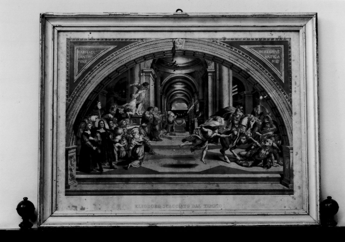 Cacciata di eliodoro dal tempio (stampa)