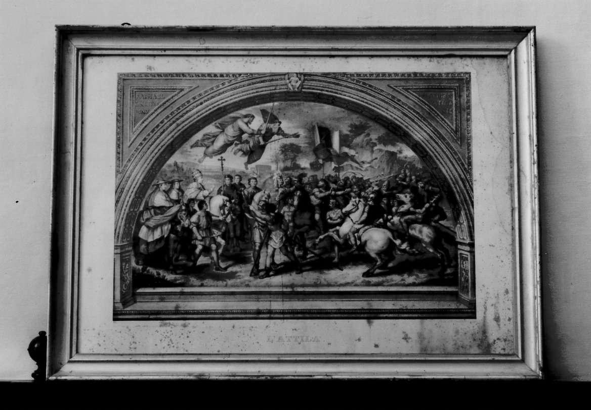 San leone magno papa ferma attila (stampa)
