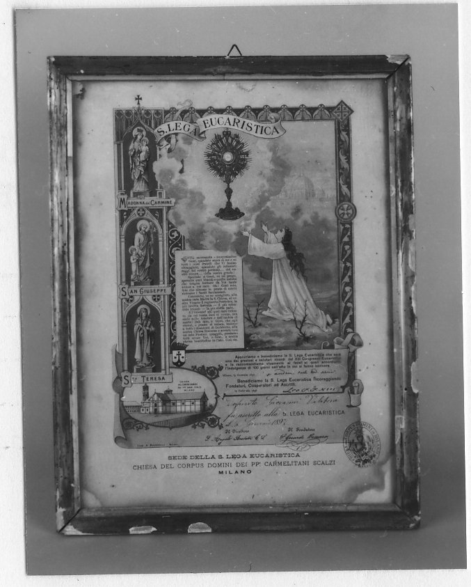 Gloria dell'eucaristia (stampa)