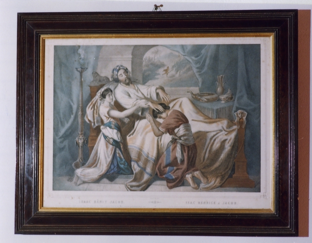 Isacco benedice giacobbe (stampa)