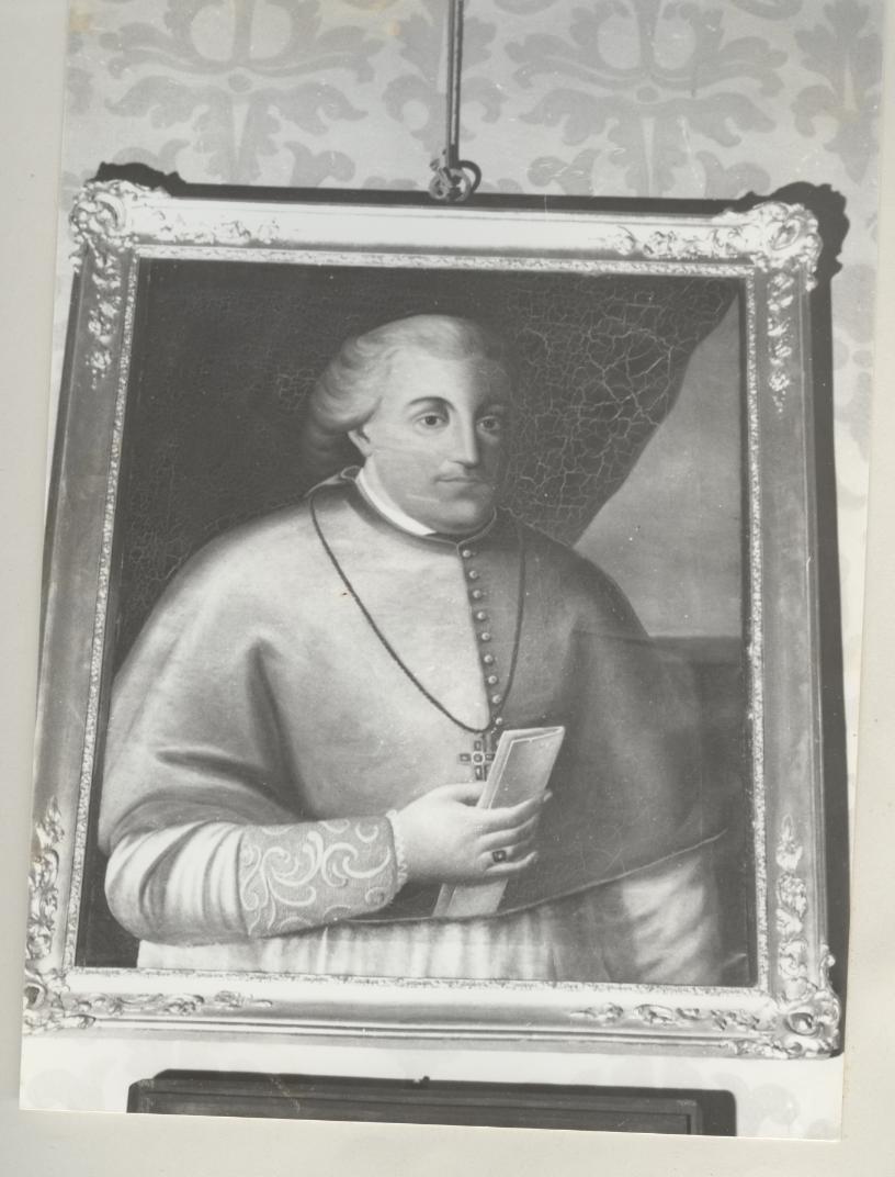 Ritratto di monsignor cusano, ritratto di ecclesiastico (dipinto)