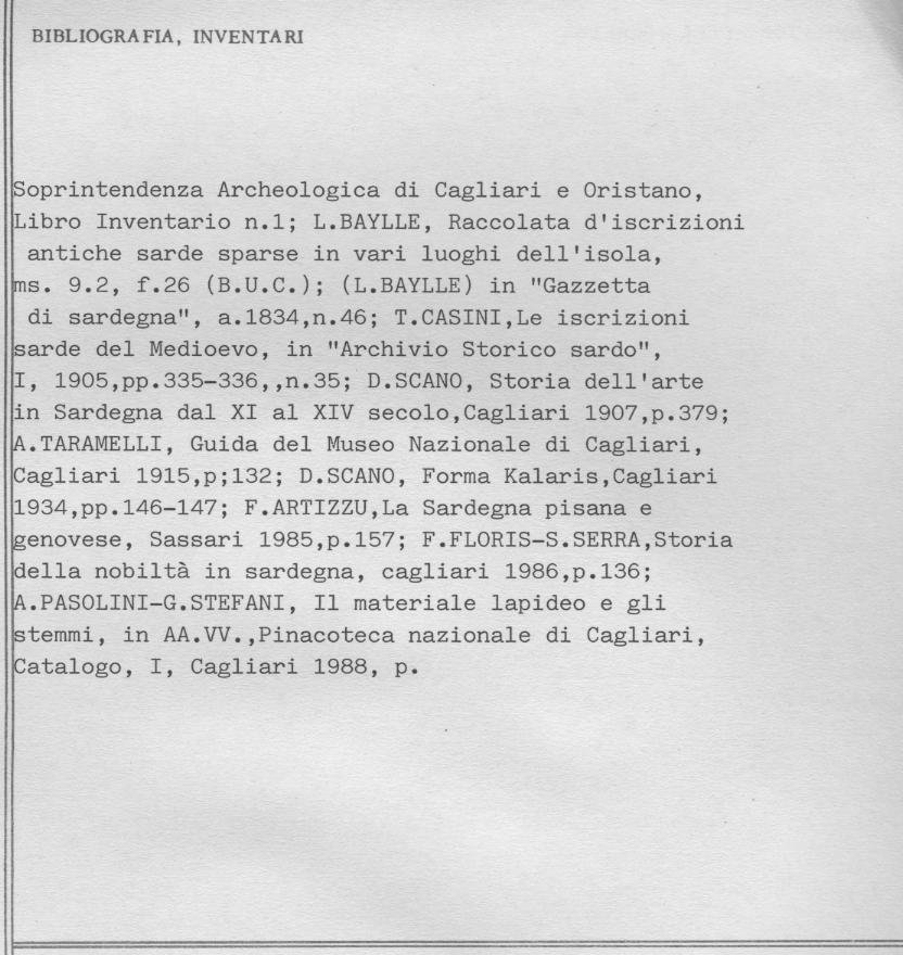 lapide documentaria - manifattura italiana (sec. XIII)