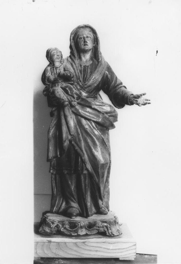 Maria vergine bambina e sant'anna (scultura)
