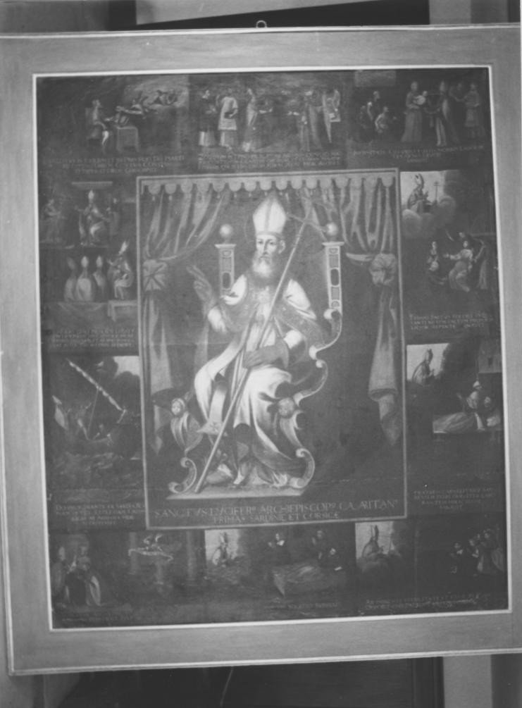 San lucifero con scene agiografiche (dipinto)