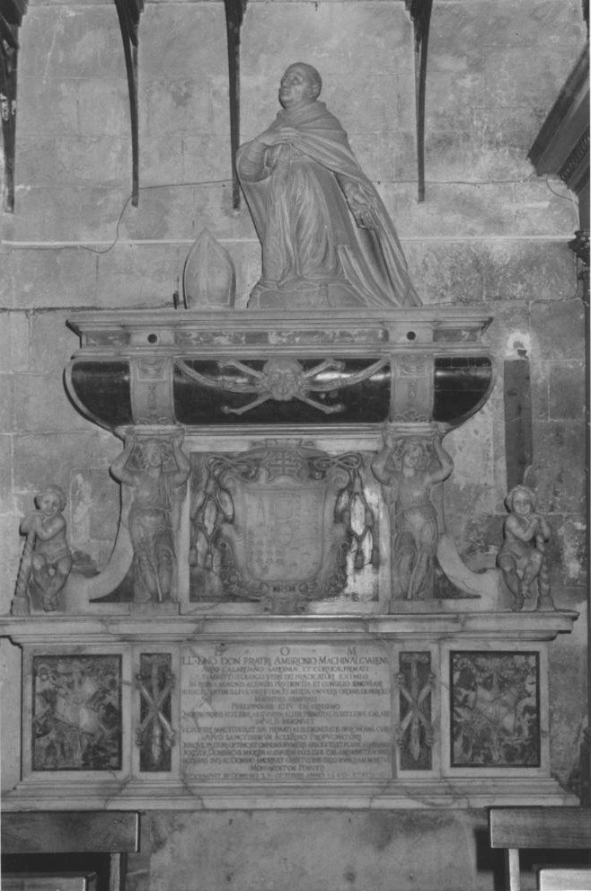 Arcivescovo ambrogio machin (monumento funebre)