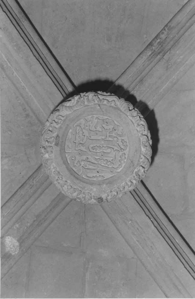 Monogramma cristologico (chiave di volta)