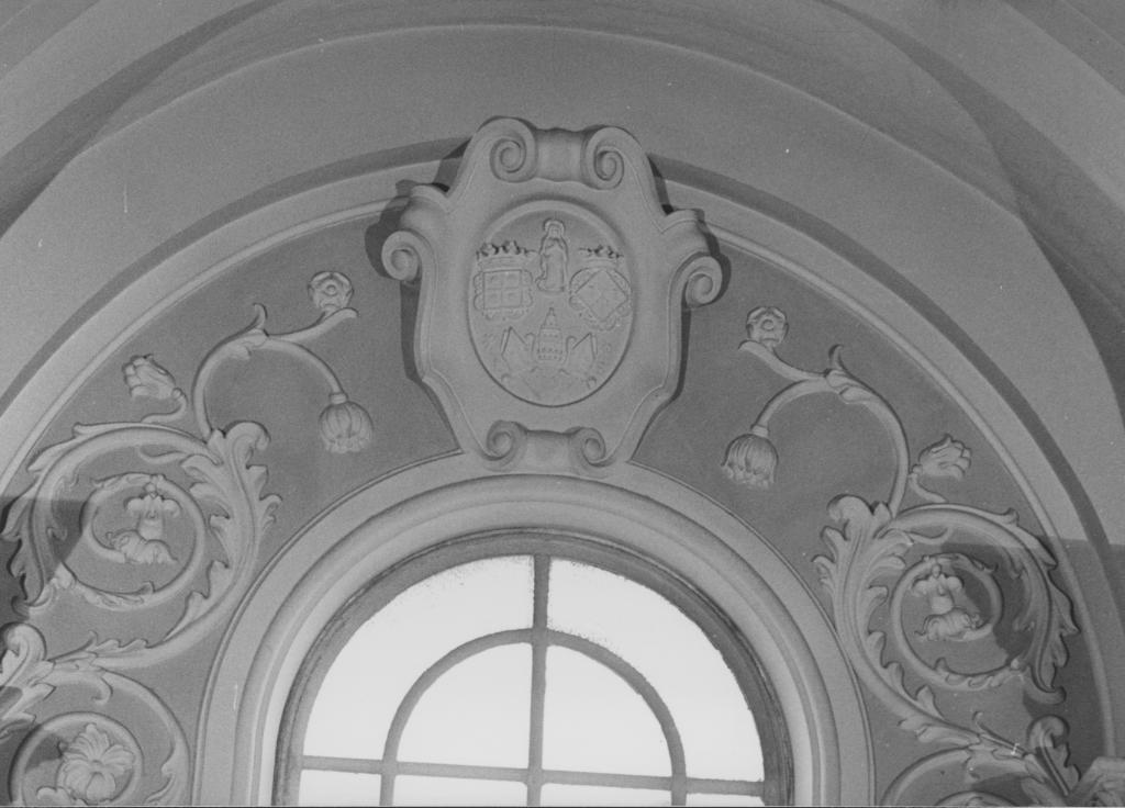 Stemma dell'università di cagliari, stemma (decorazione plastica)