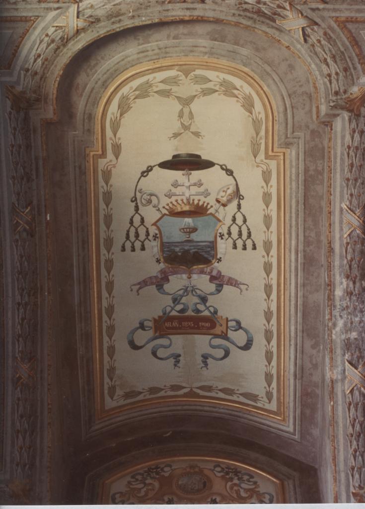 Stemma di mons. paolo serci serra, stemma (dipinto)