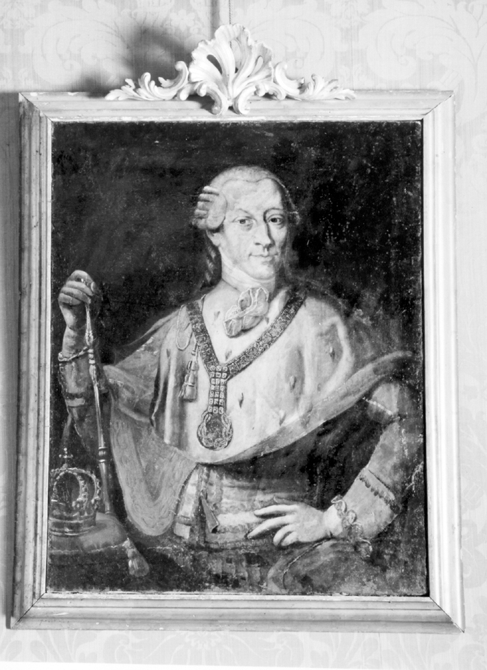 Vittorio Amedeo III di Savoia, ritratto d'uomo (dipinto) - ambito piemontese (XVIII)