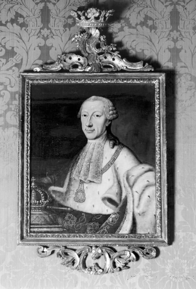 Vittorio Amedeo III di Savoia, ritratto d'uomo (dipinto) - ambito piemontese (XVIII)