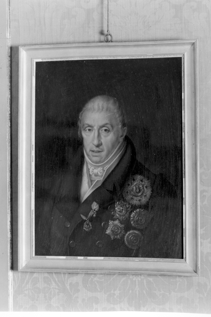Carlo felice di savoia, ritratto d'uomo (dipinto)