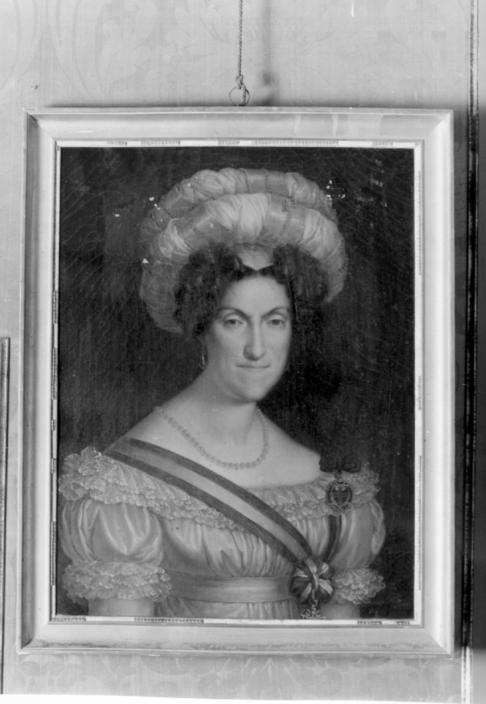 Maria cristina di borbone, ritratto di donna (dipinto)