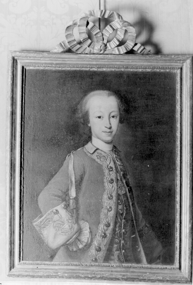 Benedetto maurizio duca del chiablese, busto ritratto di bambino (dipinto)