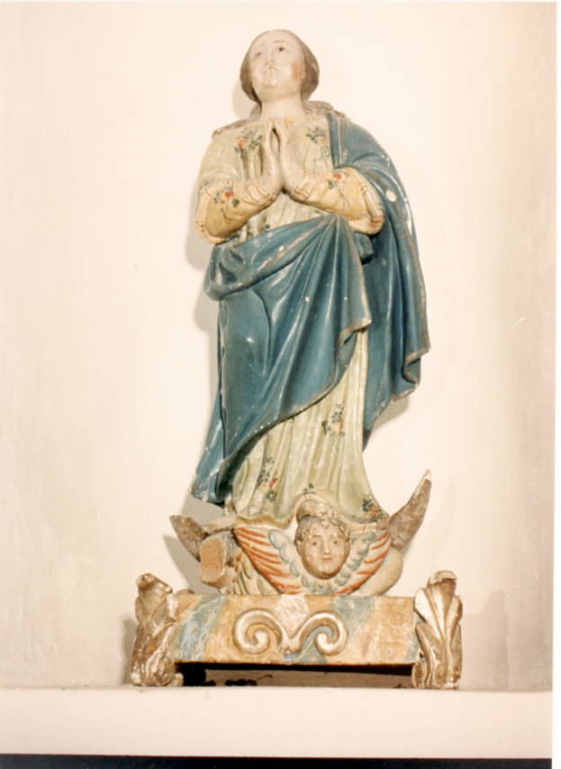 Madonna Immacolata (statua) - bottega sarda (prima metà sec. XVIII)