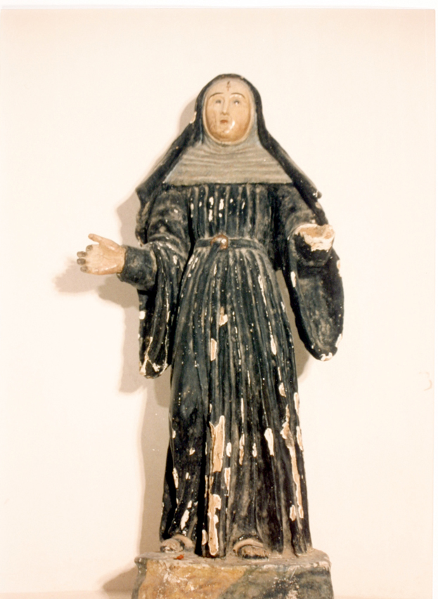 Santa Rita da Cascia (statua) - bottega sarda (sec. XVII)