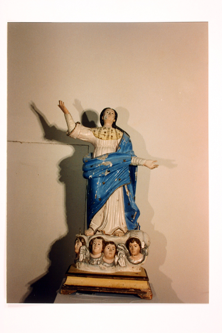 Madonna assunta con angeli (statua)