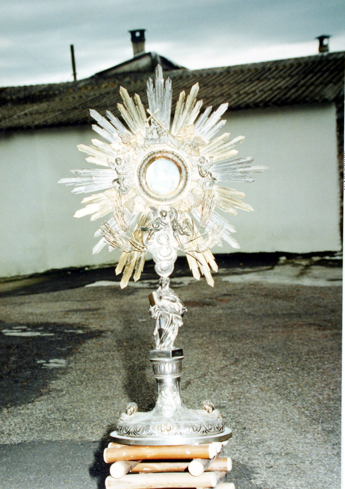 Ostensorio - a raggiera