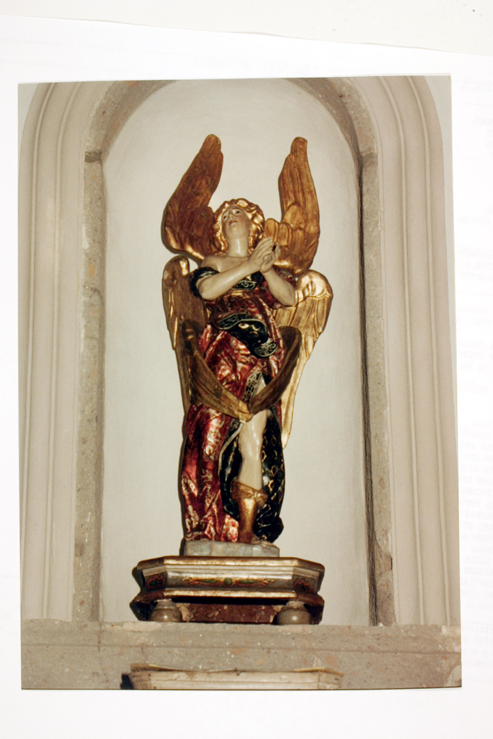 San raffaele arcangelo, san serafino (statua)