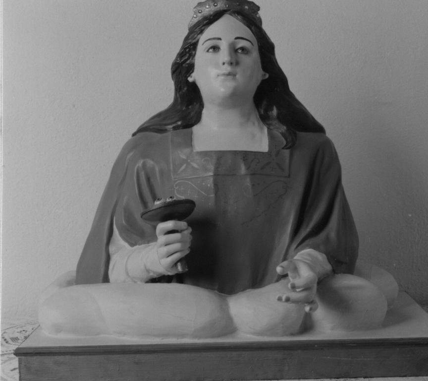 Santa lucia (statua, frammento)