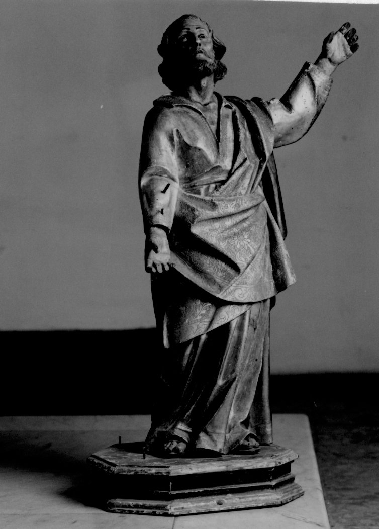 San luca evangelista, san luca (statua)