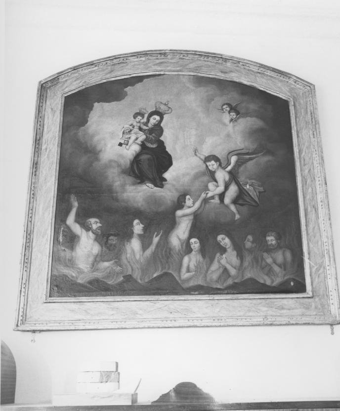 Madonna del carmelo intercede per le anime del purgatorio (dipinto)