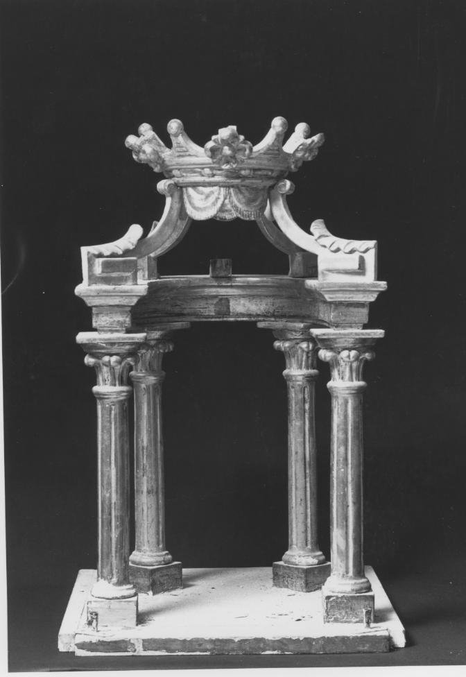 Tronetto per esposizione eucaristica - a tempietto