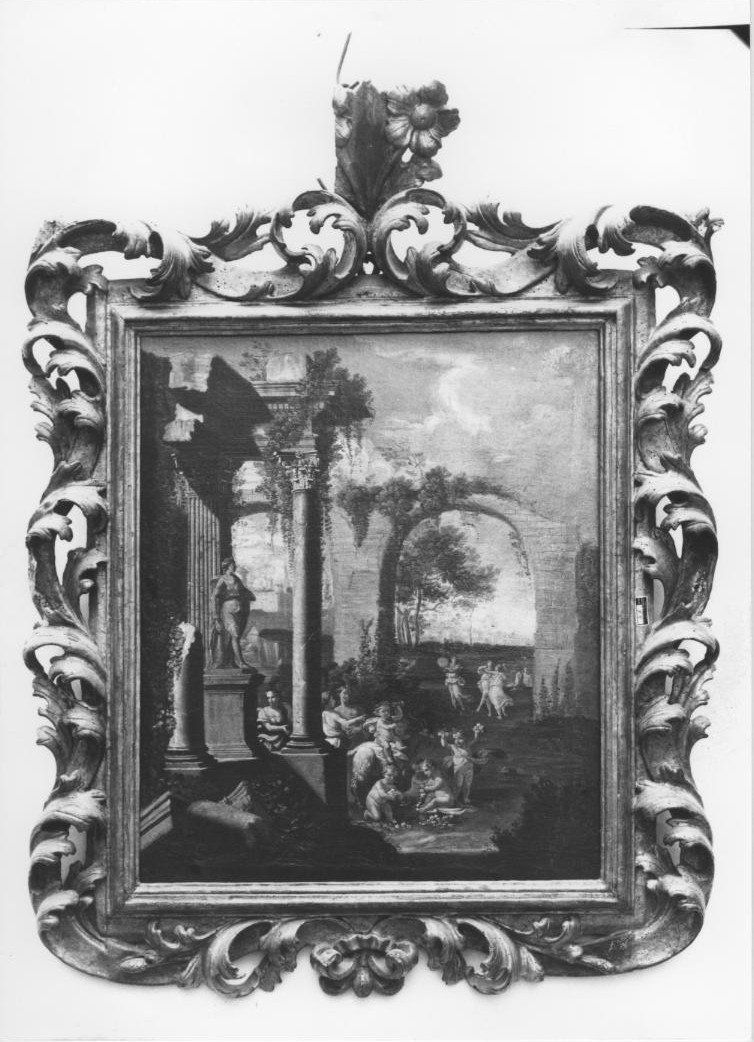 baccanale di putti (dipinto) di Santi Giovan Gioseffo (attribuito) (sec. XVII)