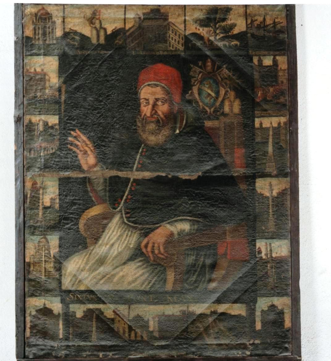 Sisto v papa, san sisto papa (dipinto)