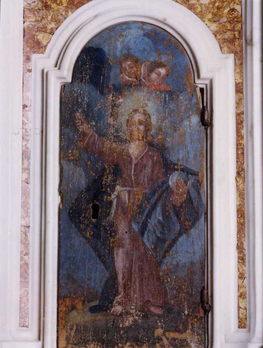 Cristo salvatore (sportello di tabernacolo)