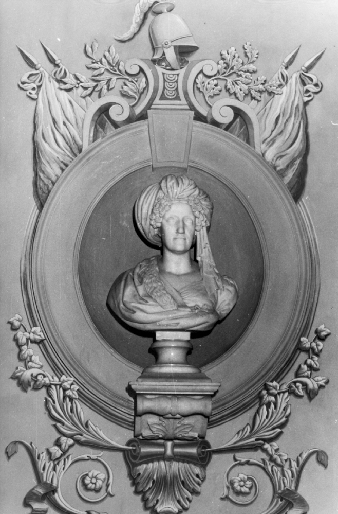 busto della regina Maria Cristina di Borbone (statua) di Galassi Andrea (XIX)