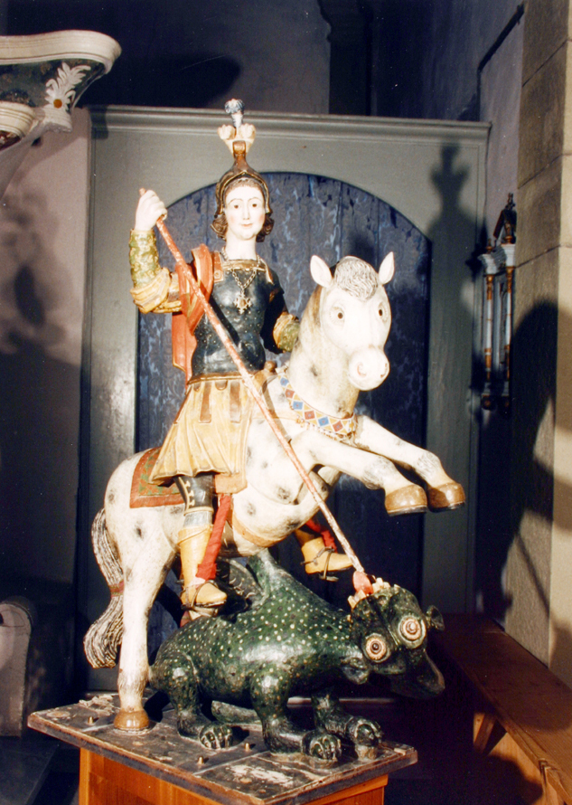 San giorgio e il drago (gruppo scultoreo)