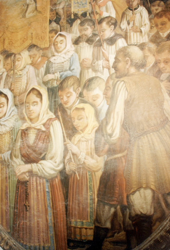 Processione eucaristica a mogoro (dipinto)