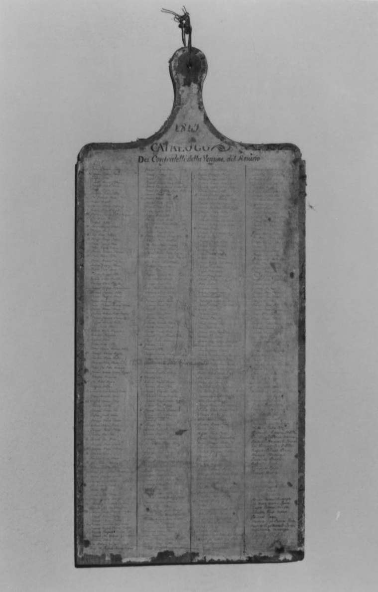 Tabella di confraternita