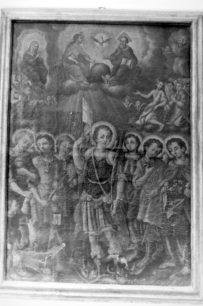 Arcangeli (dipinto) di Massa Francesco (seconda metà sec. XVIII)