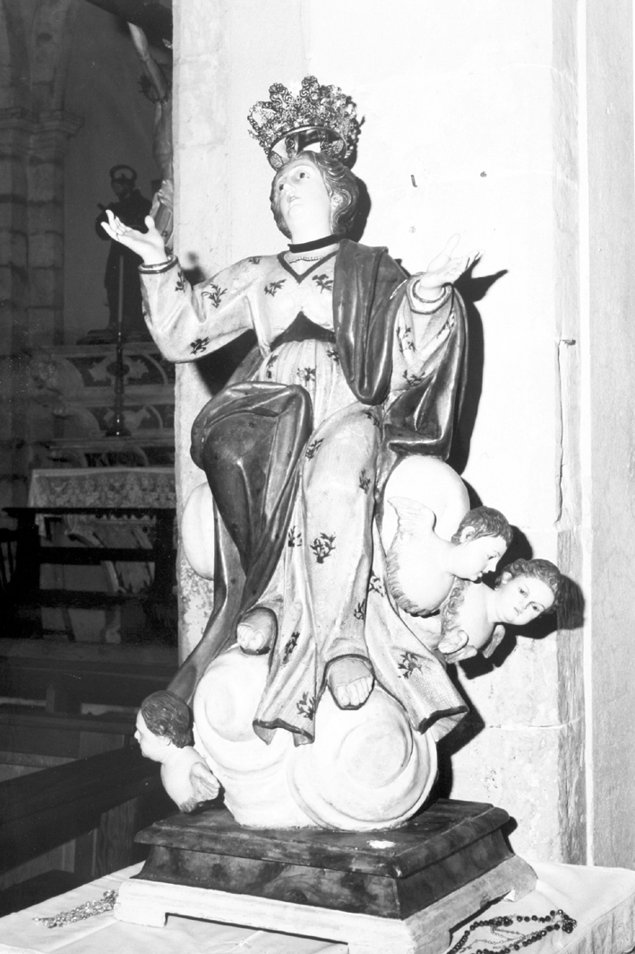 Madonna di sibiola, madonna assunta (scultura)