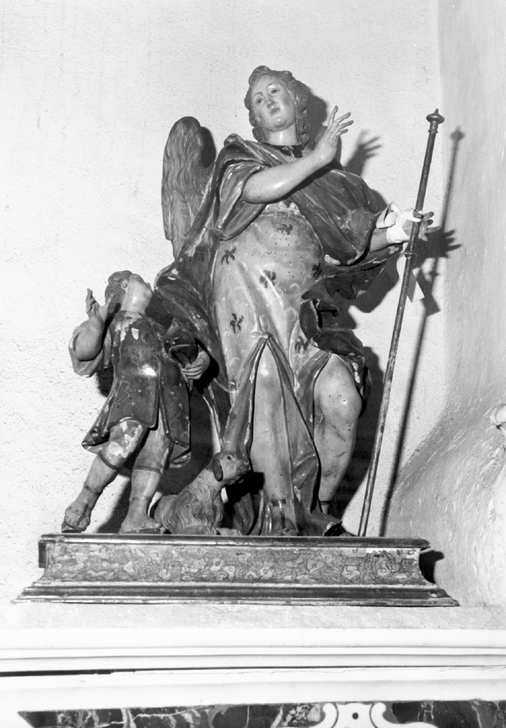 Tobia e san raffaele arcangelo (gruppo scultoreo)