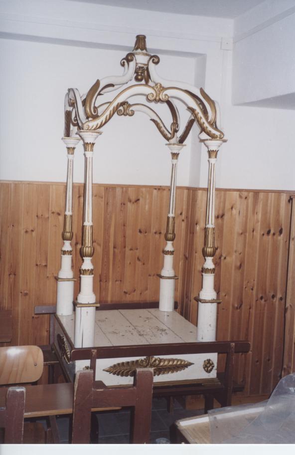 Baldacchino processionale - a cielo rigido